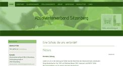Desktop Screenshot of absolventensitzenberg.at